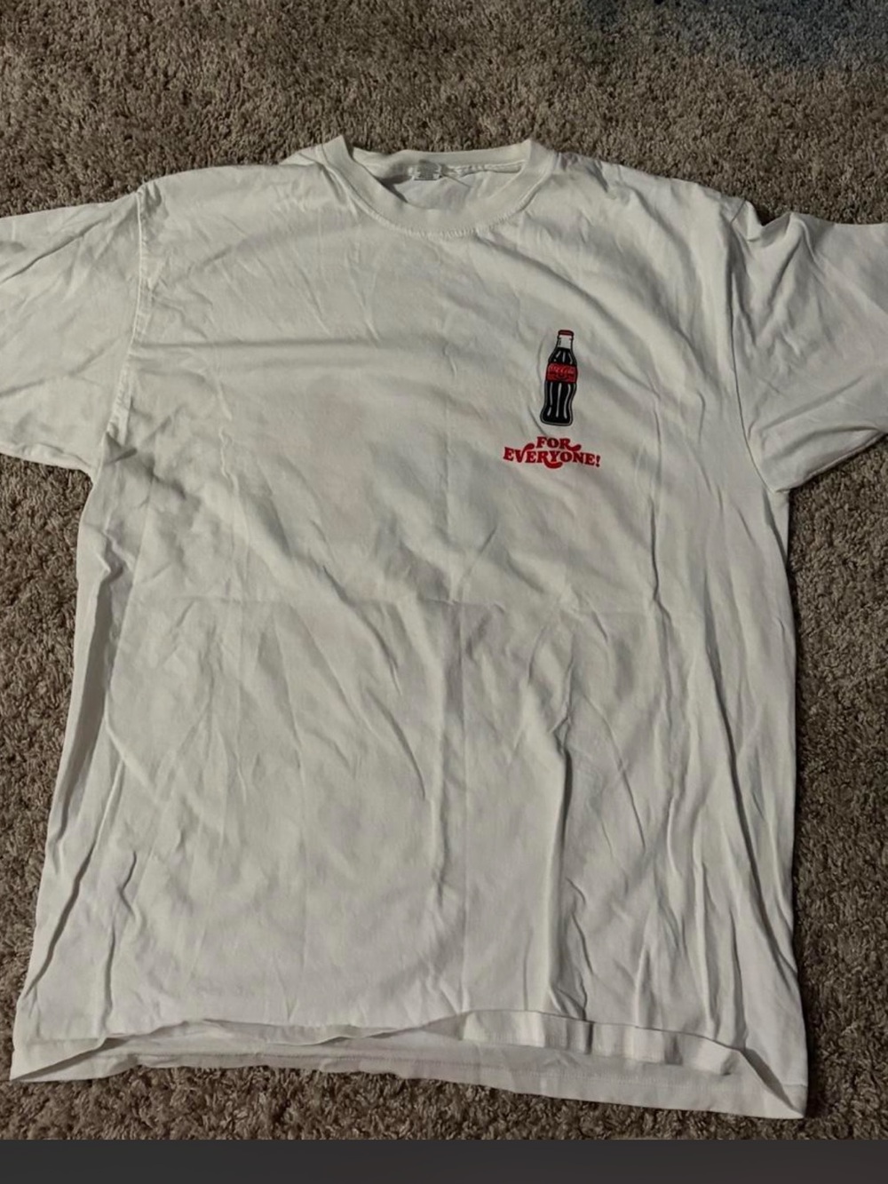 Women’s White Coca~Cola Tshirt